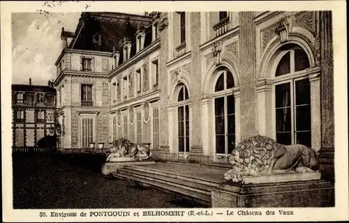 Ak Pontgouin Eure et Loir, Le Chateau des Vaux