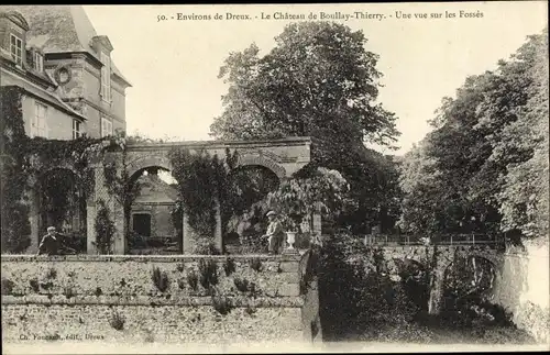 Ak Dreux Eure et Loir, Le Chateau de Boullay Thierry
