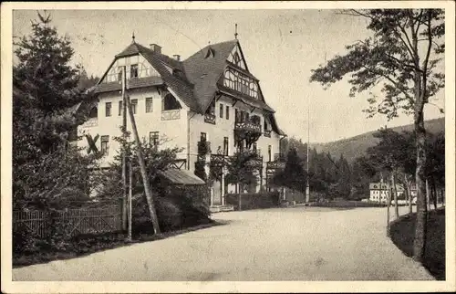 Ak Bärenburg Altenberg im Erzgebirge, Das Erzgebirgsheim