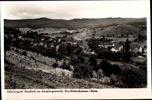 Ak Roßbach im Kaufunger Wald Witzenhausen an der Werra, Gesamtansicht