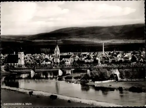 Ak Großauheim Hanau in Hessen, Totale
