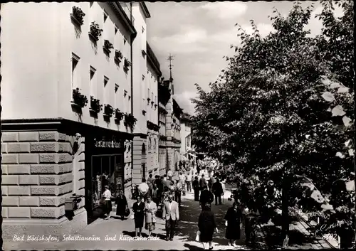 Ak Bad Wörishofen im Unterallgäu, Sebastianeum und Kurpromenade