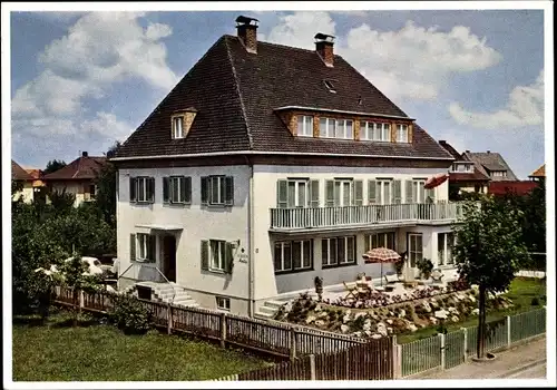 Ak Bad Wörishofen, Kurheim Anita Zweigstraße, Terrasse