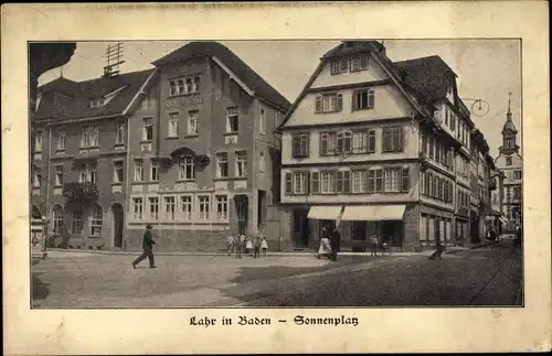 Ak Lahr im Schwarzwald Baden, Sonnenplatz