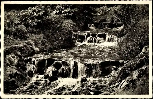 Ak Polczyn Zdrój Bad Polzin Pommern, Wasserfall