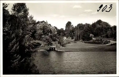 Ak Polczyn Zdrój Bad Polzin Pommern, Neuer und Brodesee