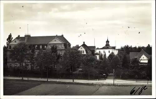 Foto Polczyn Zdrój Bad Polzin Pommern, Blick auf den Ort, Häuser