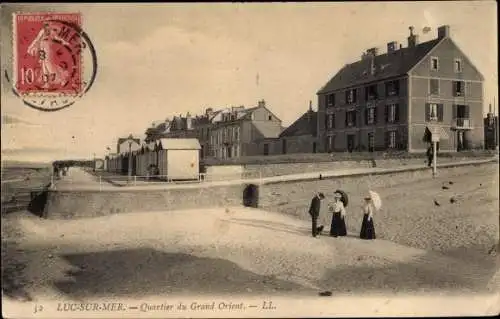 Ak Luc sur Mer Calvados, Quartier du Grand Orient