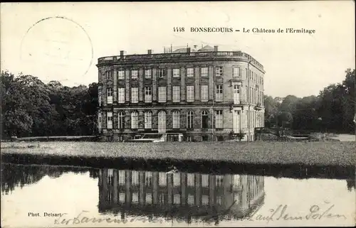 Ak Bon Secours Bonsecours Péruwelz Hennegau, Le Chateau de l'Ermitage