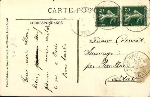 Ak Sully sur Loire Loiret, Le Pont Suspendu