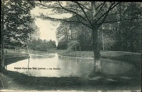 Ak Saint Cyr en Val Loiret, La Source