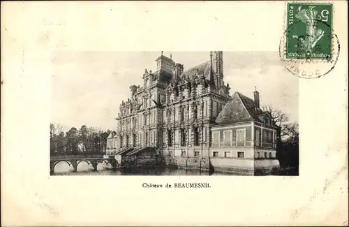 Ak Beaumesnil Eure, Le Château