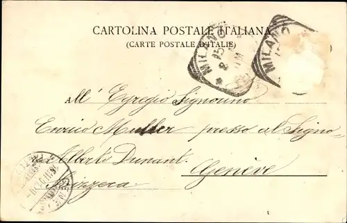 Litho Milano Mailand Lombardia, Corso Vittorio Emanuele