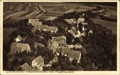 Ak Wörnersberg im Nordschwarzwald, Fliegeraufnahme
