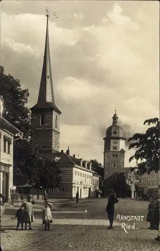 Ak Arnstadt in Thüringen, Ried, Kirche