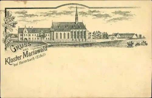 Ak Heimbach in der Eifel, Kloster Mariawald