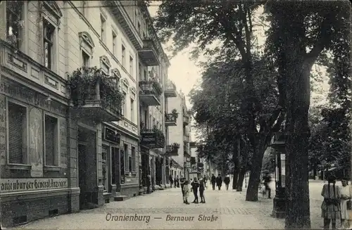 Ak Oranienburg in Brandenburg, Bernauer Straße, Oranienburger General Anzeiger