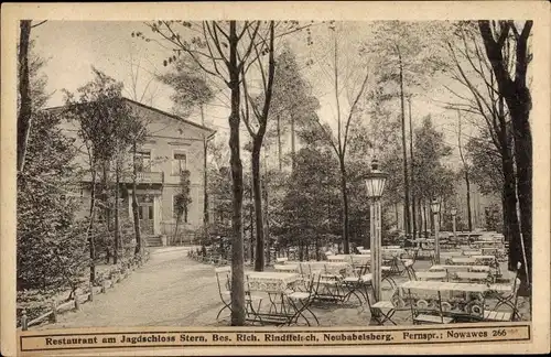 Ak Neubabelsberg Potsdam in Brandenburg, Restaurant am Jagdschloss Stern