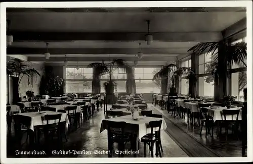 Ak Immenstaad am Bodensee, Gasthof Pension Seehof, Innenansicht