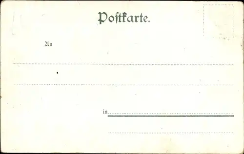 Mondschein Litho Koblenz in Rheinland Pfalz, Kaiser Wilhelm I Denkmal, Deutsches Eck