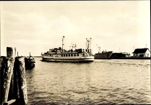 Ak Fährschiff MS Seebad Binz