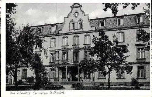 Ak Bad Salzschlirf in Hessen, Sanatorium St. Elisabeth