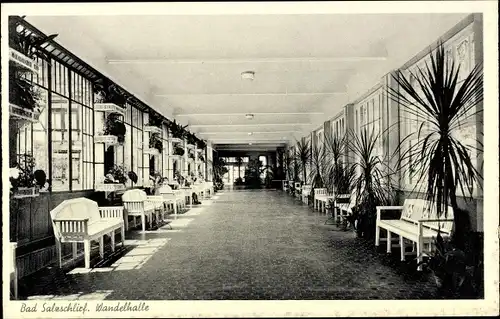Ak Bad Salzschlirf in Hessen, Wandelhalle