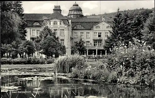 Ak Bad Salzschlirf in Hessen, Badehof