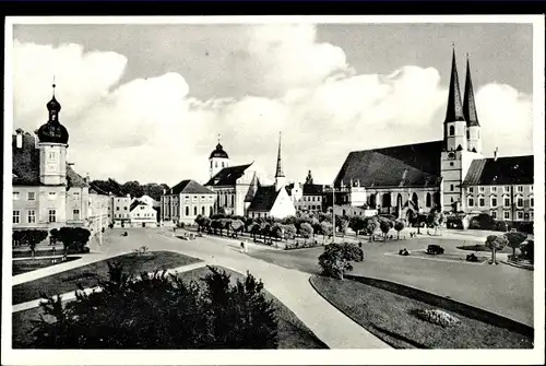 Ak Altötting Oberbayern, Kapellplatz