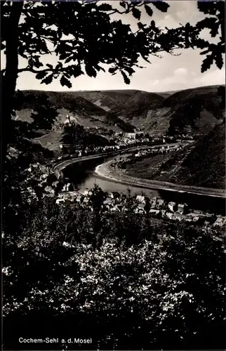 Ak Sehl Cochem an der Mosel, Panorama