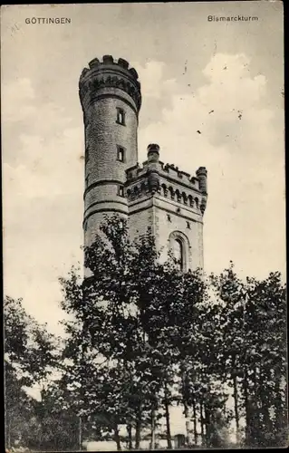 Ak Göttingen in Niedersachsen, Bismarckturm