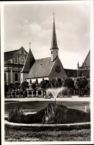 Ak Altötting in Oberbayern, Gnadenkapelle