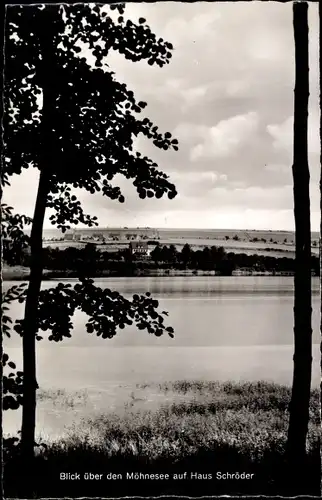 Ak Körbecke Möhnesee in Westfalen, Möhnesee, Haus Schröder