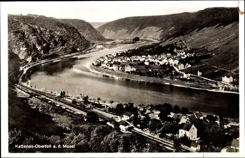 Ak Oberfell an der Mosel, Gesamtansicht, Kattenes