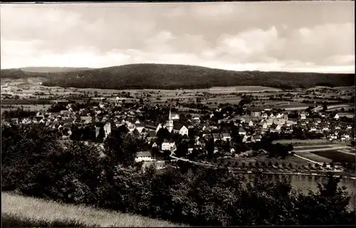 Ak Neckarelz Mosbach am Odenwald, Gesamtansicht