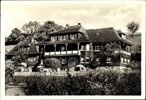 Ak Kirschhausen im Odenwald Heppenheim an der Bergstraße, Pension Villa Rosemarie