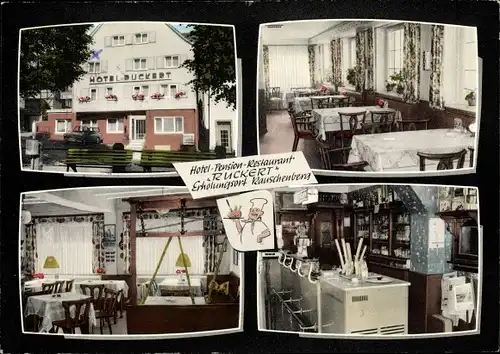 Ak Rauschenberg in Hessen, Gasthaus Ruckert