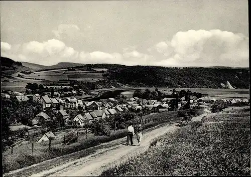 Ak Hehlen im Weserbergland, Gesamtansicht