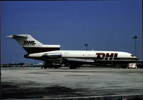 Ak Deutsches Frachtflugzeug, DHL, B727-30C