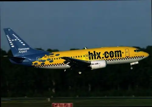 Ak Deutsches Passagierflugzeug, HAPAG Lloyd Express, Boeing B737-500