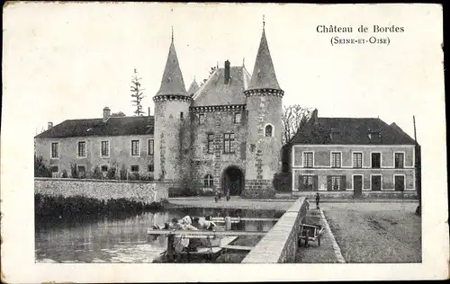 Ak La Celle les Bordes Yvelines, Le Chateau