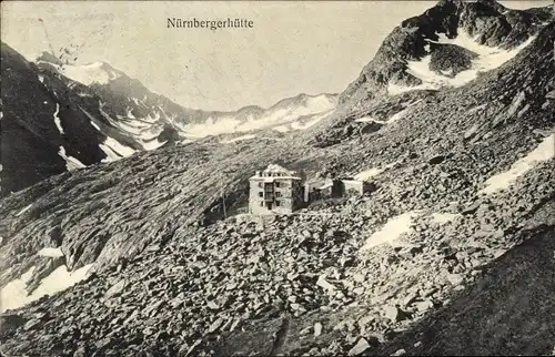 Ak Neustift im Stubaital Tirol, Nürnberger Hütte