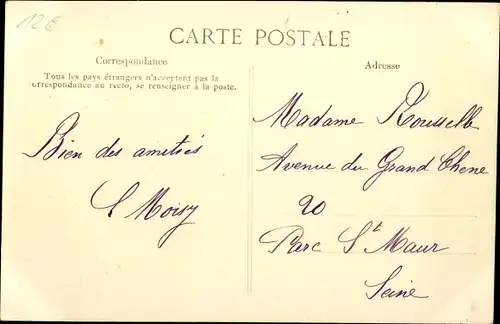 Ak Acquigny Eure, Le Coteau, Vue prise du Chateau