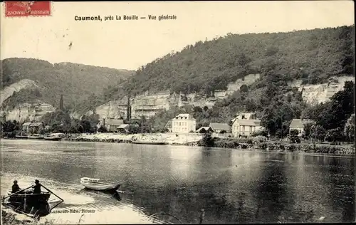 Ak Caumont Eure, Vue generale