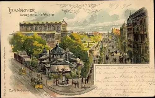 Künstler Litho Hannover in Niedersachsen, Georgstr. Hoftheater