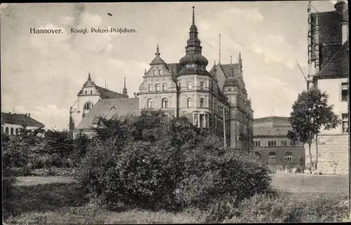 Ak Hannover in Niedersachsen, Königl. Polzeipräsidium