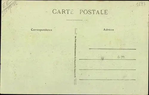 Ak Varreddes Seine et Marne, Rue Moreau Duchesne