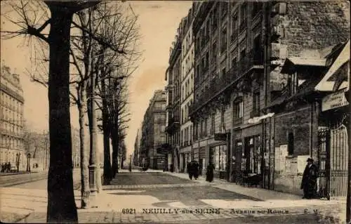 Ak Neuilly sur Seine Hauts de Seine, Avenue de Roule