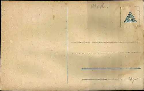 Glasaugen Ak Katze mit langem Fell