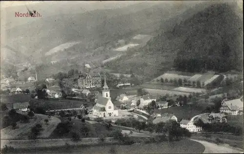 Ak Nordrach in Baden Württemberg, Panorama